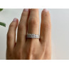 925 Sterling Silver CZ Ring Size 11.75