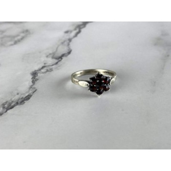 925 Sterling Silver Almandine 