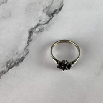 925 Sterling Silver Almandine 