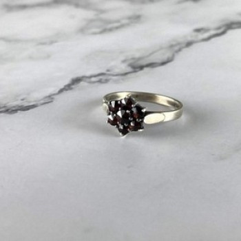 925 Sterling Silver Almandine 