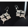 Vintage 925 Sterling Silver Earrings