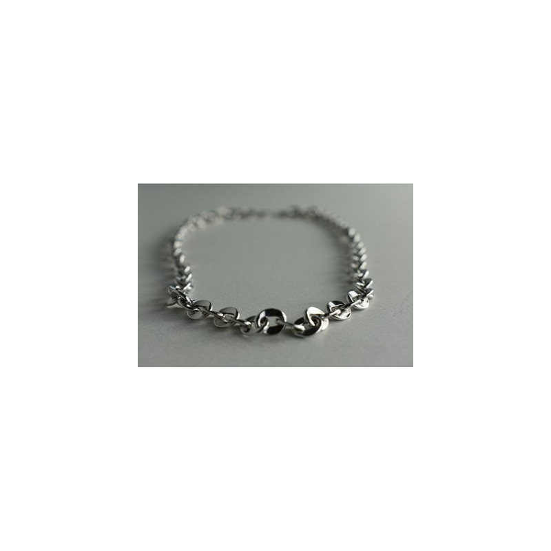 925 Sterling Silver Chain Unisex 23.2 In