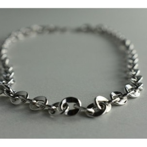 925 Sterling Silver Chain Unisex 23.2 In