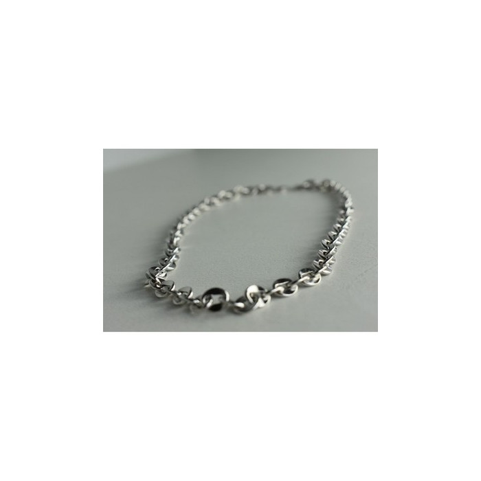 925 Sterling Silver Chain Unisex 23.2 In
