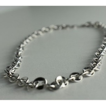925 Sterling Silver Chain Unisex 23.2 In
