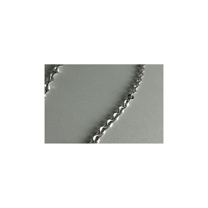 925 Sterling Silver Chain Unisex 23.2 In