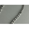 925 Sterling Silver Chain Unisex 23.2 In