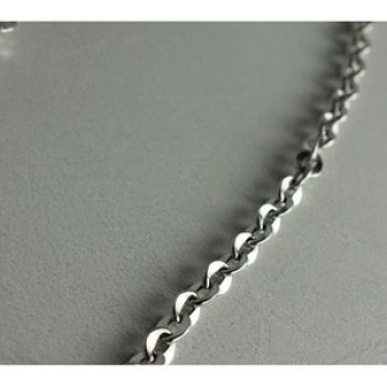 925 Sterling Silver Chain Unisex 23.2 In