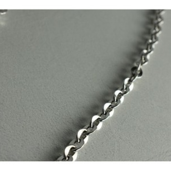 925 Sterling Silver Chain Unisex 23.2 In