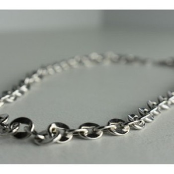 925 Sterling Silver Chain Unisex 23.2 In