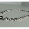 925 Sterling Silver Chain Unisex 23.2 In