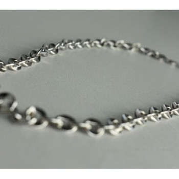 925 Sterling Silver Chain Unisex 23.2 In