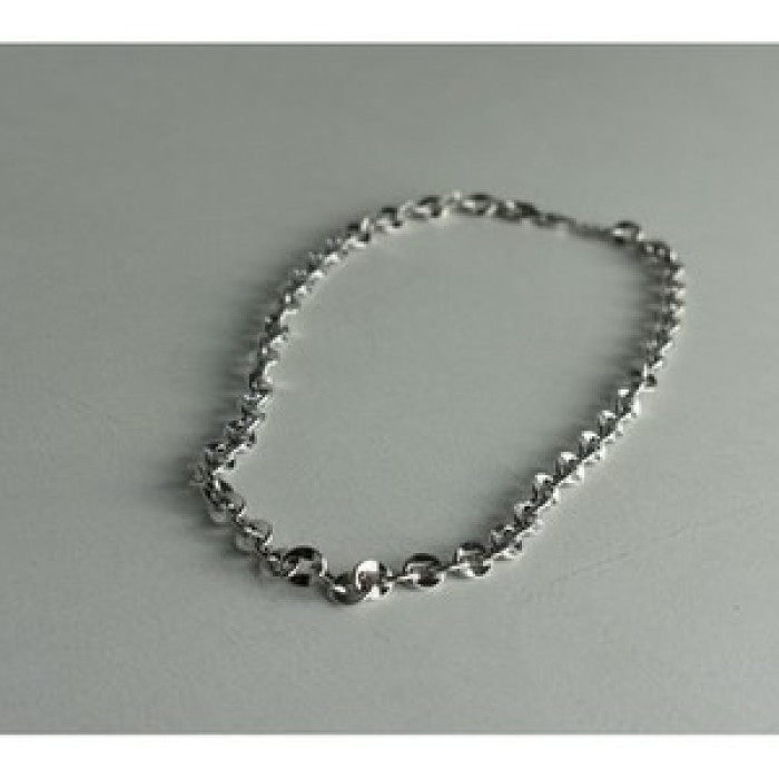 925 Sterling Silver Chain Unisex 23.2 In