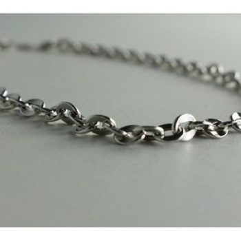 925 Sterling Silver Chain Unisex 23.2 In