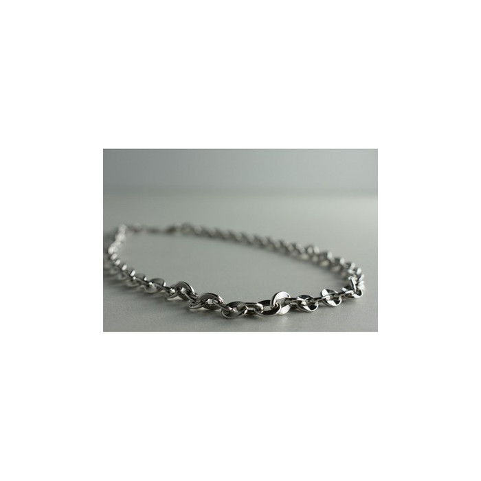 925 Sterling Silver Chain Unisex 23.2 In