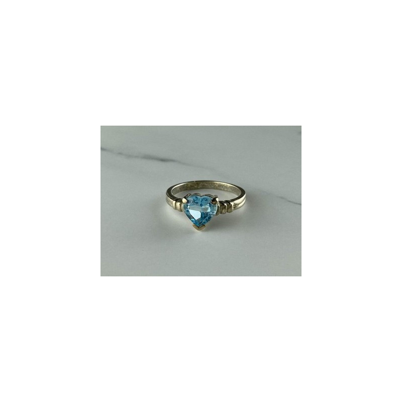 925 Sterling Silver Topaz 