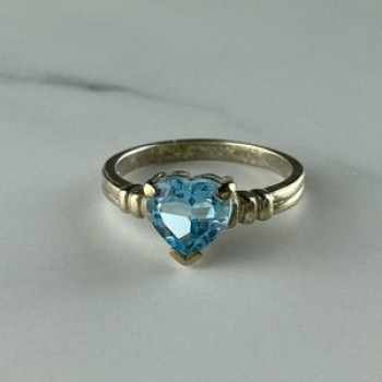 925 Sterling Silver Topaz 