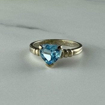 925 Sterling Silver Topaz 