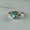 925 Sterling Silver Topaz 