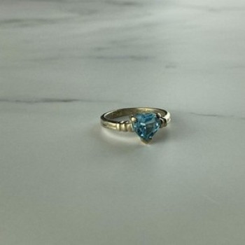 925 Sterling Silver Topaz 