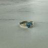 925 Sterling Silver Topaz 