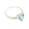 925 Sterling Silver Topaz 