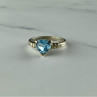 925 Sterling Silver Topaz 