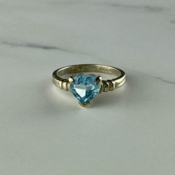925 Sterling Silver Topaz 