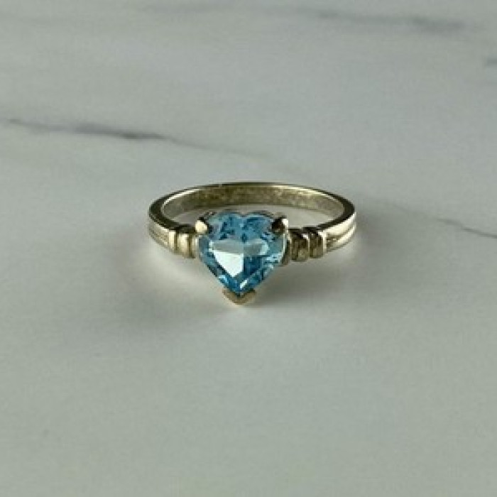 925 Sterling Silver Topaz 