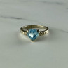 925 Sterling Silver Topaz 