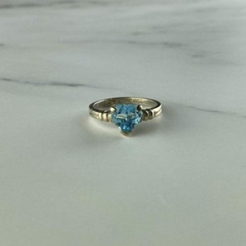 925 Sterling Silver Topaz 