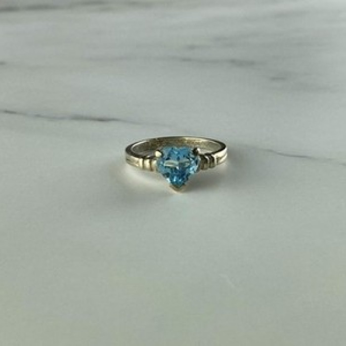 925 Sterling Silver Topaz 
