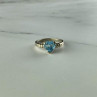 925 Sterling Silver Topaz 