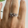 925 Sterling Silver Sapphires 