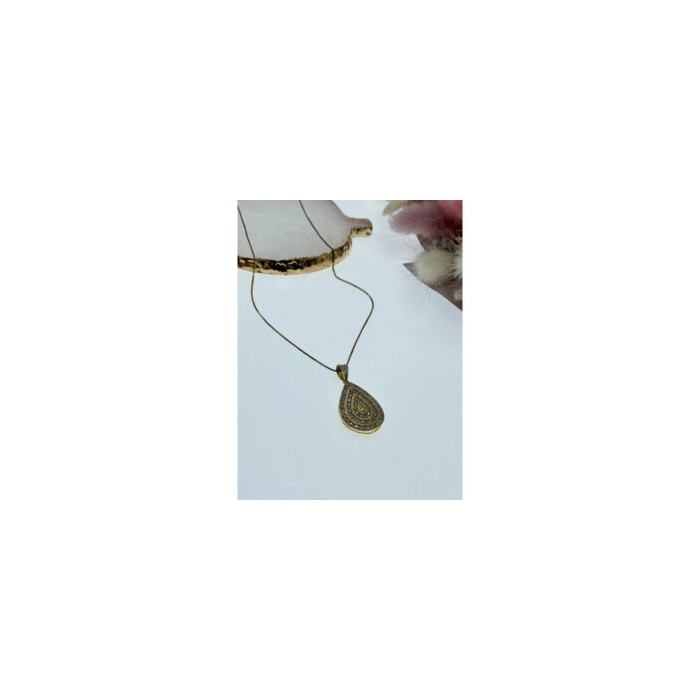 925 Sterling Silver Gold Plated CZ 