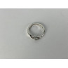 925 Sterling Silver White Sapphire Ring Size 6.5