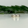 Men'S 925 Sterling Silver Band Ring Size 12.5