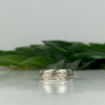 Men'S 925 Sterling Silver Band Ring Size 12.5