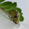925 Sterling Silver Jasper Ring Size 5.5