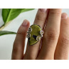 925 Sterling Silver Jasper Ring Size 5.5
