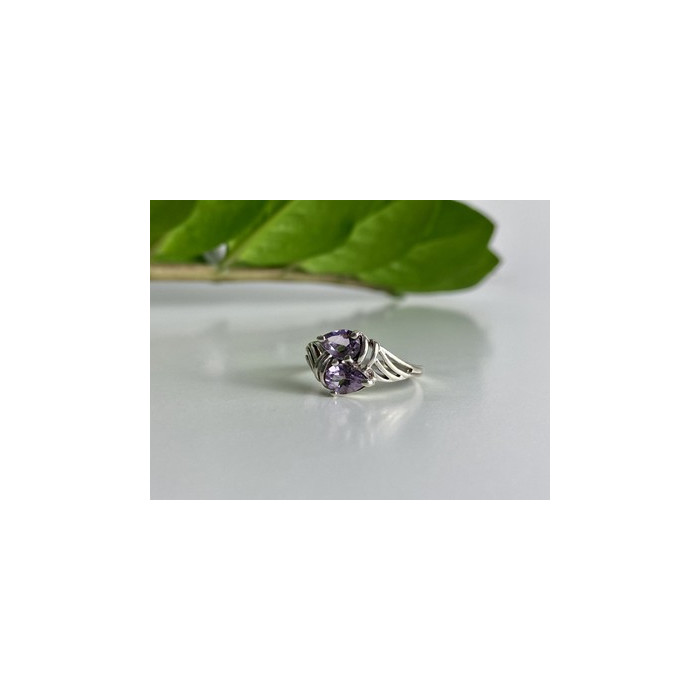 925 Sterling Silver Tanzanite Ring Size 10.25