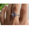 925 Sterling Silver Tanzanite Ring Size 10.25