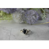 925 Sterling Silver Spinel & Quartz Ring Size 6.5