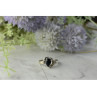 925 Sterling Silver Spinel & Quartz Ring Size 6.5