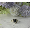 925 Sterling Silver Spinel & Quartz Ring Size 6.5
