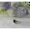 925 Sterling Silver Spinel & Quartz Ring Size 6.5