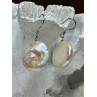925 STERLING SILVER FRESH WATER PEARL EARRINGS LENGTH 1.8 Inch