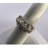 925 Sterling Silver & CZ Ring Size 5