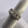 925 Sterling Silver & CZ Ring Size 5