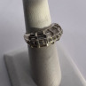 925 Sterling Silver & CZ Ring Size 5